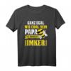 Imker Papa Vater Imkerei T-Shirt mit Biene, Honigbiene & Hummel - Perfektes Geschenk für Bienenliebhaber, Familie & Naturfreunde