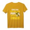 Imker Papa Vater Imkerei T-Shirt mit Biene, Honigbiene & Hummel - Perfektes Geschenk für Bienenliebhaber, Familie & Naturfreunde