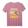Imker Papa Vater Imkerei T-Shirt mit Biene, Honigbiene & Hummel - Perfektes Geschenk für Bienenliebhaber, Familie & Naturfreunde