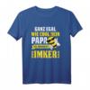 Imker Papa Vater Imkerei T-Shirt mit Biene, Honigbiene & Hummel - Perfektes Geschenk für Bienenliebhaber, Familie & Naturfreunde