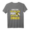 Imker Papa Vater Imkerei T-Shirt mit Biene, Honigbiene & Hummel - Perfektes Geschenk für Bienenliebhaber, Familie & Naturfreunde