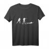 Biathlon Biathlet Positionen Schießstand Schießen Langlauf T-Shirt – Perfekt für Biathlon- und Wintersportfans bei Wettkämpfen