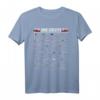 Formel 1 Rennfahrer T-Shirt 2022 – Alle 22 Rennstrecken mit Flaggen & Namen, perfektes Geschenk für Motorsport-Fans