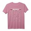 Formel 1 Rennfahrer T-Shirt 2022 – Alle 22 Rennstrecken mit Flaggen & Namen, perfektes Geschenk für Motorsport-Fans
