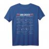 Formel 1 Rennfahrer T-Shirt 2022 – Alle 22 Rennstrecken mit Flaggen & Namen, perfektes Geschenk für Motorsport-Fans