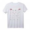 Formel 1 Rennfahrer T-Shirt 2022 – Alle 22 Rennstrecken mit Flaggen & Namen, perfektes Geschenk für Motorsport-Fans