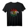 Kurdistan Löwe Löwenkopf Kurde Kurden Kurdisch T-Shirt - Stolzes Design mit Flagge, perfekt als Geschenk für Weihnachten & Geburtstag