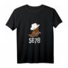 Linedance 5678 Cowboyhut Cowboystiefel T-Shirt – Lustiges Western Country Geschenk für Tänzer und Music Fans zu Weihnachten, Geburtstag & Männertag