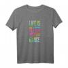 Life Is Better When You Dance - Cooles Tänzer-Geschenk T-Shirt für Ballett, Hip-Hop, Stepptänzer & Ballsaal mit Farbverlauf