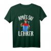 Skifahrer Skischule Skiing Skiurlaub Party Après Ski Lehrer T-Shirt - Cooles Wintersport Outfit für Skiurlaub & Après Ski