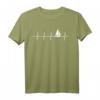 Segeln Herzschlag EKG T-Shirt - Perfektes Geschenk für Segler, Wassersportler & Segelenthusiasten