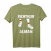 Richtiger Alman T-Shirt mit Deutschlandflagge – Humorvolles Geschenk für Deutsche, die stolz sind auf ihre Nationalität