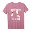 Richtiger Alman T-Shirt mit Deutschlandflagge – Humorvolles Geschenk für Deutsche, die stolz sind auf ihre Nationalität
