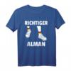 Richtiger Alman T-Shirt mit Deutschlandflagge – Humorvolles Geschenk für Deutsche, die stolz sind auf ihre Nationalität