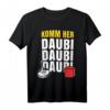 Lustiges Stocksport T-Shirt mit Daubi Daubi Motiv - Perfekt für Eishockey, Curling & Wintersportteams als Geschenkidee