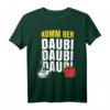 Lustiges Stocksport T-Shirt mit Daubi Daubi Motiv - Perfekt für Eishockey, Curling & Wintersportteams als Geschenkidee
