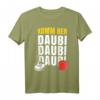 Lustiges Stocksport T-Shirt mit Daubi Daubi Motiv - Perfekt für Eishockey, Curling & Wintersportteams als Geschenkidee