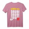 Lustiges Stocksport T-Shirt mit Daubi Daubi Motiv - Perfekt für Eishockey, Curling & Wintersportteams als Geschenkidee