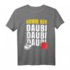 Lustiges Stocksport T-Shirt mit Daubi Daubi Motiv - Perfekt für Eishockey, Curling & Wintersportteams als Geschenkidee