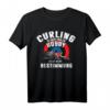 Herren Curling T-Shirt – Cooles Curling Fan & Curler Geschenk für Sportbegeisterte