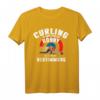 Herren Curling T-Shirt – Cooles Curling Fan & Curler Geschenk für Sportbegeisterte