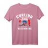 Herren Curling T-Shirt – Cooles Curling Fan & Curler Geschenk für Sportbegeisterte