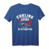 Herren Curling T-Shirt – Cooles Curling Fan & Curler Geschenk für Sportbegeisterte