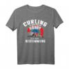 Herren Curling T-Shirt – Cooles Curling Fan & Curler Geschenk für Sportbegeisterte