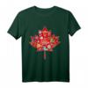 Kanada Ahorn Reisen Kanadische Elemente Geschenk T-Shirt – Perfekt für Canada Day, Eishockey-, Curling- und Reiseliebhaber