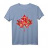 Kanada Ahorn Reisen Kanadische Elemente Geschenk T-Shirt – Perfekt für Canada Day, Eishockey-, Curling- und Reiseliebhaber
