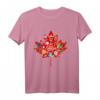 Kanada Ahorn Reisen Kanadische Elemente Geschenk T-Shirt – Perfekt für Canada Day, Eishockey-, Curling- und Reiseliebhaber
