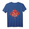 Kanada Ahorn Reisen Kanadische Elemente Geschenk T-Shirt – Perfekt für Canada Day, Eishockey-, Curling- und Reiseliebhaber