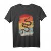 Schlange Schlangen Haustier Tier Geschenk T-Shirt – Reptilien Motiv für Reptilienliebhaber und Tierfreunde
