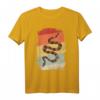 Schlange Schlangen Haustier Tier Geschenk T-Shirt – Reptilien Motiv für Reptilienliebhaber und Tierfreunde