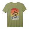 Schlange Schlangen Haustier Tier Geschenk T-Shirt – Reptilien Motiv für Reptilienliebhaber und Tierfreunde