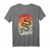 Schlange Schlangen Haustier Tier Geschenk T-Shirt – Reptilien Motiv für Reptilienliebhaber und Tierfreunde