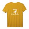 König auf dem Asphalt Stockschießen T-Shirt – Lustiges Geschenk für Stockschützen, Kegler & Hartbahn-Fans zum Geburtstag oder Vatertag