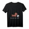 Kinder Niedliches Dackel Fußball T-Shirt - Lustiges Geschenk für fußballbegeisterte Mädchen und Jungs, Hundeliebhaber