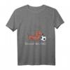 Kinder Niedliches Dackel Fußball T-Shirt - Lustiges Geschenk für fußballbegeisterte Mädchen und Jungs, Hundeliebhaber