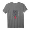 Rotkäppchen Märchen Wolf Dämon Wald Jagen Jäger T-Shirt – Originelles Statement-Shirt für Märchen- und Wolf-Liebhaber, perfekte Geschenkidee