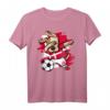Dabbing Hund Dänemark Fußball Mannschaft T-Shirt – Lustiges Fanshirt mit dänischer Flagge, perfekt für Fußballfans, Spieler und Trainer