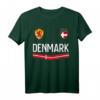 Dänemark Fußball-Trikot mit Flagge – Stolzes Sommer-Sport-Outfit für Fußballfans, Trainer und Kinder
