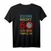 Mädchen ich bin nicht 60, ich bin triple 20 - Lustiges Dart Geburtstag T-Shirt für Damen und Dartfans