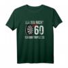 60er Geburtstag Dart T-Shirt - Ich bin nicht 60 ich bin triple 20 für Dartspieler, Dartfans und Geburtstagskinder