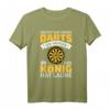 Lustiges Dart T-Shirt mit Spruch - Reicht mir meine Darts Ihr Narren - Perfektes Geschenk für Dartspieler zu Weihnachten & Geburtstag