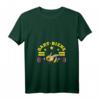 Lustiges Dart Bienen Outfit T-Shirt mit Dartscheibe & Dartpfeilen - Bequemes Dartshirt mit V-Ausschnitt für Dartfans und Hobbyspieler