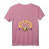 Lustiges Dart Bienen Outfit T-Shirt mit Dartscheibe & Dartpfeilen - Bequemes Dartshirt mit V-Ausschnitt für Dartfans und Hobbyspieler