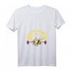 Lustiges Dart Bienen Outfit T-Shirt mit Dartscheibe & Dartpfeilen - Bequemes Dartshirt mit V-Ausschnitt für Dartfans und Hobbyspieler