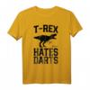 T rex Hates Darts Lustiges Dinosaurier Dart T-Shirt für Männer, Frauen & Kinder – Perfekt für Wettkämpfe, Turniere & Geschenke