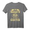 Mir Reicht's Ich Geh Darten - Lustiges Dart T-Shirt mit Dartscheibe und Pfeilen für Dartfans